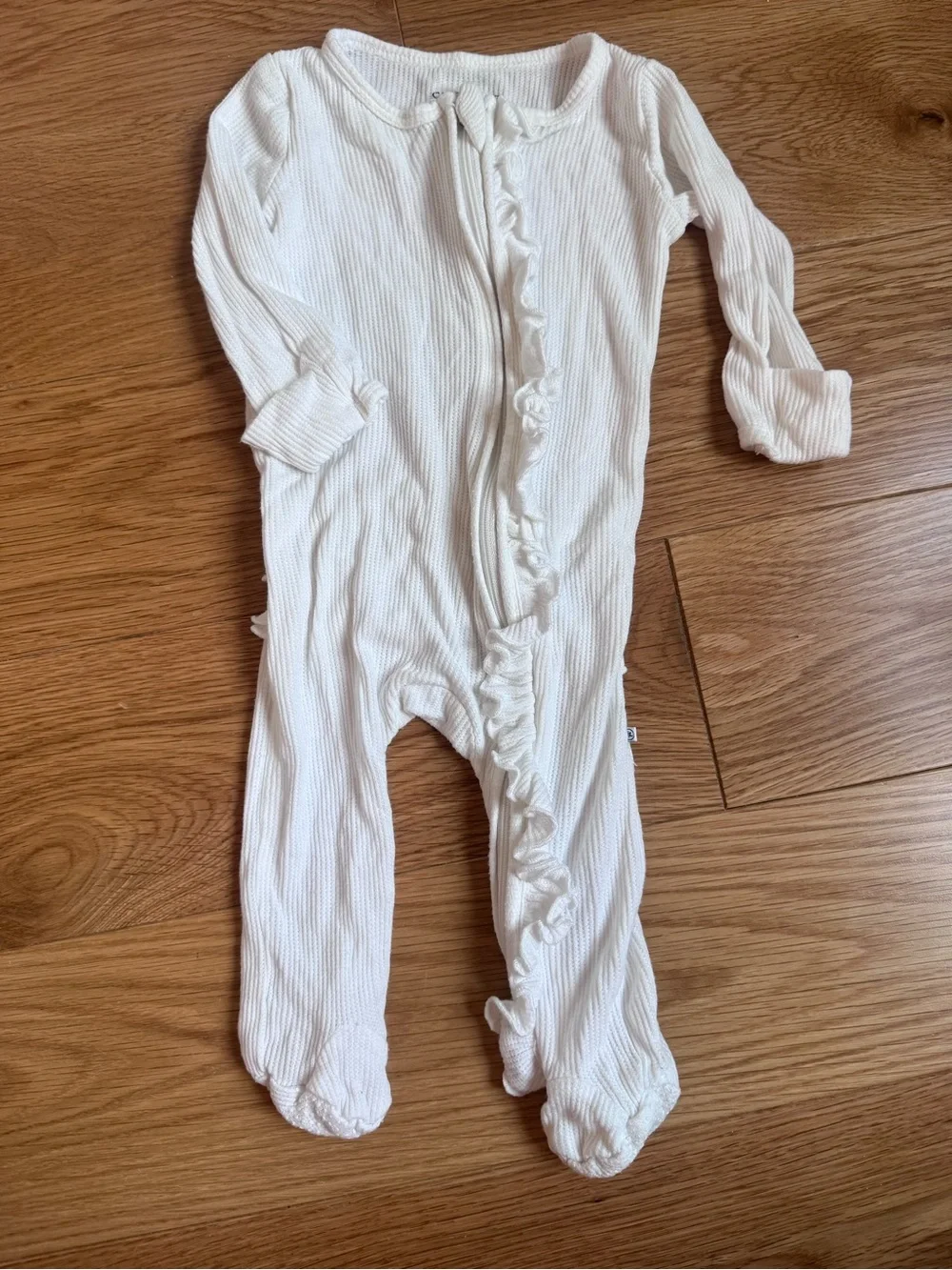 Caden Lane Cream Ruffle Pajama